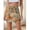 Multicolor, variant on Multicolor Floral Print Bodycon Mini Skirt Casual Fit Spring Fall