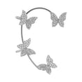 thumbnail image 2 of Pendientes tridimensionales con diamantes llenos de mariposas europeas y americanas, joyería para mujer para fiestas y banquetes, 2 of 5