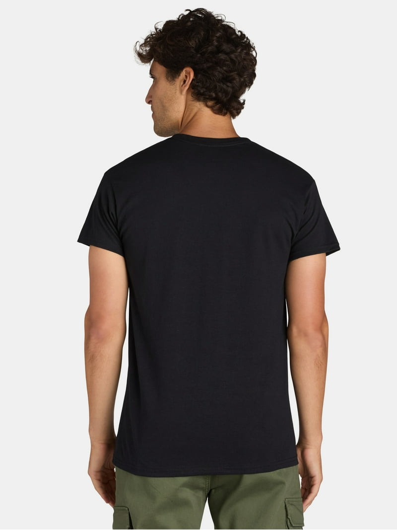 Humor Men's and Big Men's People Rating 1 Star Graphic Tee with