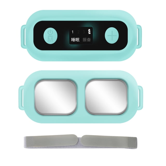 Xihbxyly Dispositivo de Ayuda para Dormir, Instrumento Portátil para Dormir, Herramienta de Masaje de Pies para Aliviar El Estrés, Masajeador de Relajación de Modo Dual, Ideal para Uso En Casa, Ofici