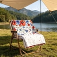 thumbnail image 1 of Independence Day Blanket Festive Flannel Blanket Soft Warm Throw Blanket For Home Sofa Bed Holiday Decoration, 1 of 9