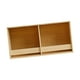 thumbnail image 5 of Caja nido para periquitos, contenedor de comida para pájaros, jaula para palomas, nido de madera para loros. 2 cuadrículas de 60cmx30cm, 5 of 9