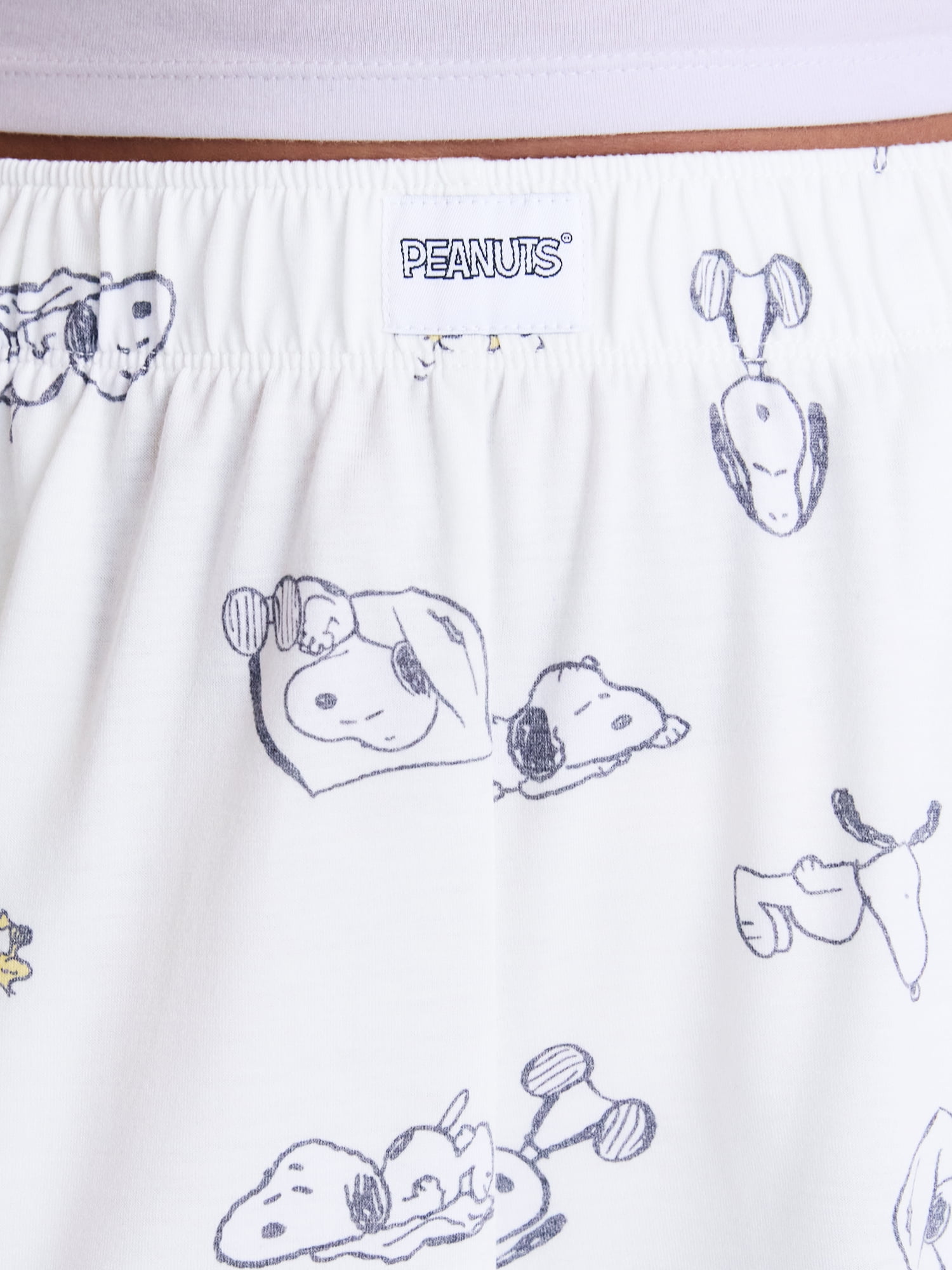 Peanuts Women's Sleep Shorts from Grayson Social, 3" Inseam, 2-Pack, Sizes XS-3X
