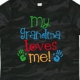 thumbnail image 4 of Inktastic My Grandma Loves Me Boys or Girls Toddler T-Shirt, 4 of 5