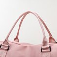 thumbnail image 3 of Bolsa de lona unisex a la moda con cremallera informal para viajes para hombres y mujeres JShteea Para Estrenar, 3 of 9