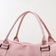 thumbnail image 4 of Bolsa De Viaje Bolso de lona unisex de moda Bolso de gimnasio con cremallera informal para hombres y mujeres (rosa), 4 of 9