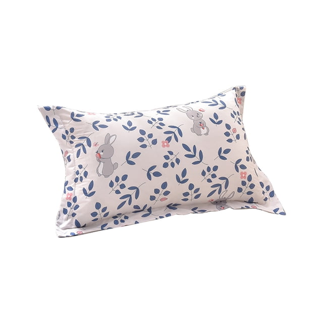 Hotel Grade Pillow Core, Soft Supportive Down Alternative Bed Pillow with Pillowcase, Dorm Pillow Insert for Back, Side Sleepers, Dorm Room Essentials