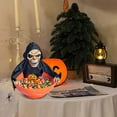 thumbnail image 3 of Plato Decorativo De Halloween Con Sensor De Movimiento, Sonido Y Luz Para Fiestas Y Trucos, 3 of 3