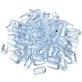 thumbnail image 1 of Uxcell 5mm ID x 8mm OD Plastic Kitchen Sink Rack Feet Clear 100 Pack, 1 of 6