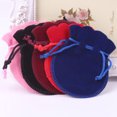 thumbnail image 2 of 10Pcs Plush Cloth Drawstring Necklace Bracelet Jewelry Gift Bag Storage Pouch, 2 of 8