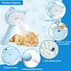 thumbnail image 5 of Cepillo de vapor para gatos 3 en 1 para mudar, cepillo de vapor para gatos para masaje, herramienta de eliminación de pelo de mascotas, peine para gatos y perros, azul, 5 of 5