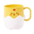 thumbnail image 4 of Taza para cepillo de dientes,Taza para cepillo de dientes de pollo de dibujos animados Taza para beber,Taza para cepillo de dientes Anti caída Niños que viajan,Taza para enjuague bucal Taza, 4 of 8