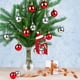 thumbnail image 3 of Adornos navideños, adornos navideños, regalos navideños, árbol de Navidad acrílico 2D, colgante de 26 letras, regalo decorativo, colgantes para fiestas navideñas familiares, objetos colgantes, 3 of 6