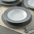 thumbnail image 7 of Noritake Infinity Graphite 12-Piece Dinnerware Set, Service for 4, 7 of 7