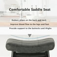 Counter Height Bar Stools Farmhouse Barstools with Upholstered Saddle