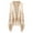 Beige, variant on QQAMB Women's Fringed Shawls and Wraps, Hollow Stole Shrug Cape Scarf with Long Tassels for Evening Dresses