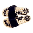thumbnail image 1 of Qarigey Zapatillas con estilo: manténgase cómodo y a la moda en cualquier entorno, zapatos masajeadores fáciles de usar. masajeadores piedra blanca negra, 1 of 6