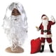 thumbnail image 5 of Qarigey Xmas Santa Claus Wig Curly Show Props Adult Role Christmas Accessory Synthetic Hair Home Costume Decoration Party Beard Ropa, zapatos y accesorios Miscelánea Qarigey  AP005912-00, 5 of 6