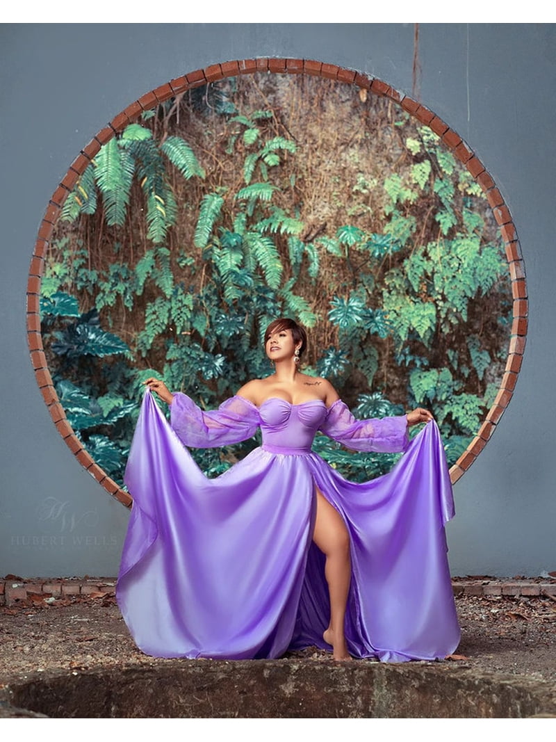 long sleeve flying dress Long Flying Dress for Photoshoot Long Flying Dress With Sleeves Custom  Flowing Train Gown for Photoshoot Santorini Flying Dress Open Back