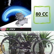 80CC Motor Bicycle Engine Complete Kit Motorized Bike 2-Stroke Motor Engine Kit bicycle