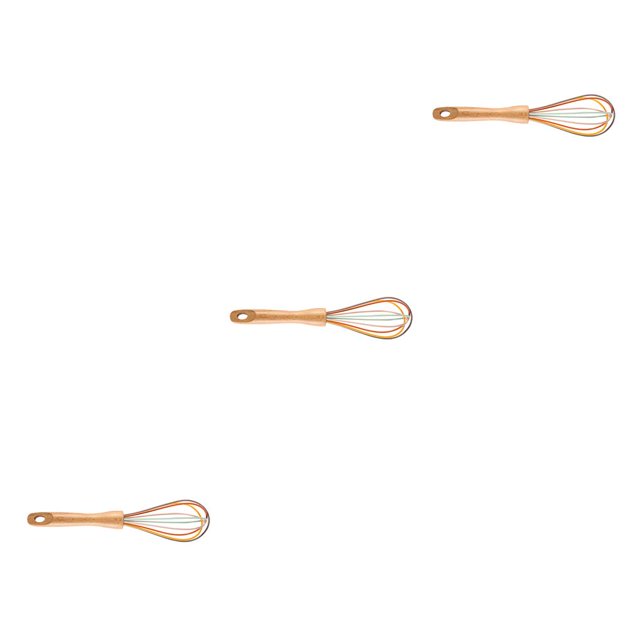 Inteprter Batidor de silicona batidor de huevos Manual mango de batidora de crema de de mano herramienta de cocina para hornear Type4 NO4 Inteprter CBP023631
