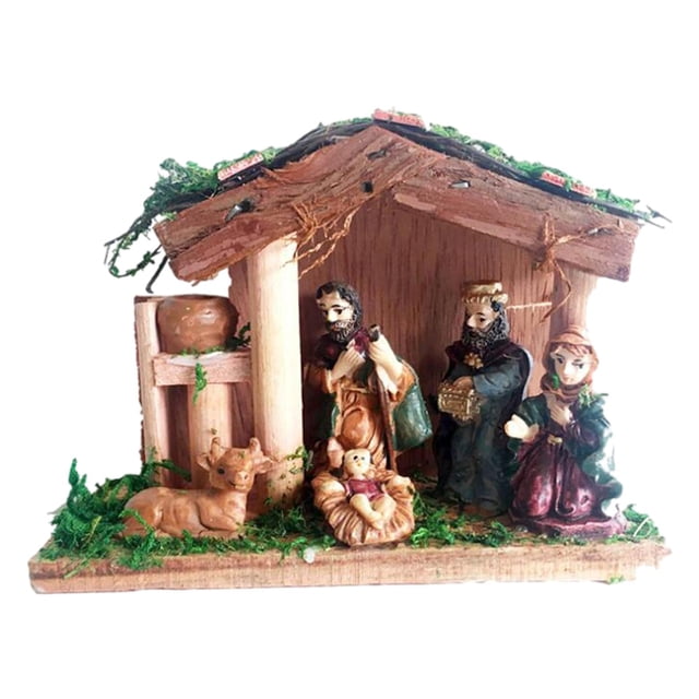 Estatua de Adoración de Escultura de Pintada a Mano para , D Zulema estatuilla de nacimiento de jesús