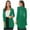 Green, variant on YONGHS Women Half Sleeve Chiffon Long Cardigan Bolero Open Front Casual Shrug Jackets Black 4XL