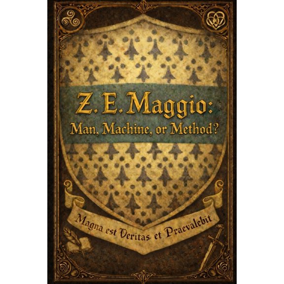 Zachary Garrett / Z. E. Maggio - A Human Z. E. Maggio: Man, Machine, or Method?, Book 1, (Paperback)