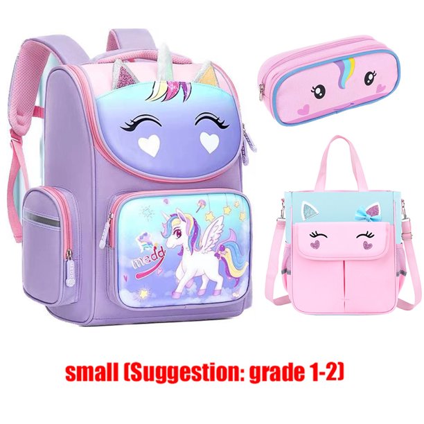 Mochila Escolar Para Niños , Escuela Primaria , Estudiantes , Reducción De Carga , Protección De Columna Vertebral 1-3-6 Grado , Linda Bolsa Espacial