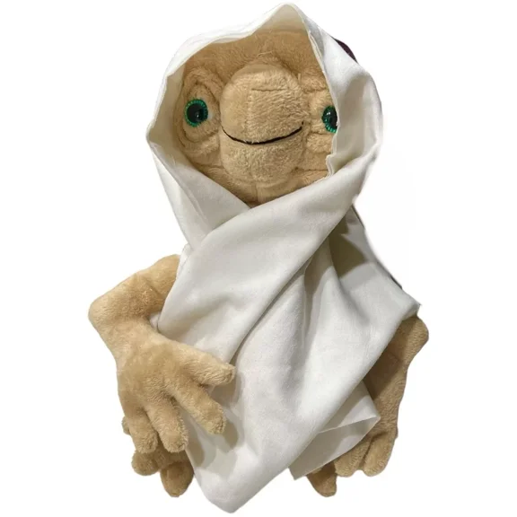 New Extra-Terrestrial E.T Blind In White Sheets Ghost 8” Doll Soft Stuffed Plush