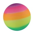 thumbnail image 2 of Pelota de juegos arcoíris para interiores y exteriores, juguete divertido de PVC para deportes, pelota saltarina para niños, para parques, fiestas, gi, 2 of 10