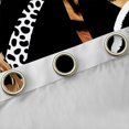 thumbnail image 4 of Erosebridal Wild Animal Pattern Blackout Curtains Set of 2 (38x54 Each),Classic Cheetah Living Room Curtains, 4 of 6