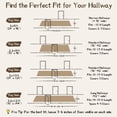 thumbnail image 4 of Runners For Hallways Ultra Non-slip 2x10 Long Runner Rugs Washable Abstract And Stain Resistance No Pile Lightweight Modern Rug Entryway  Kitchen Walkway Entrance Multi, 4 of 9