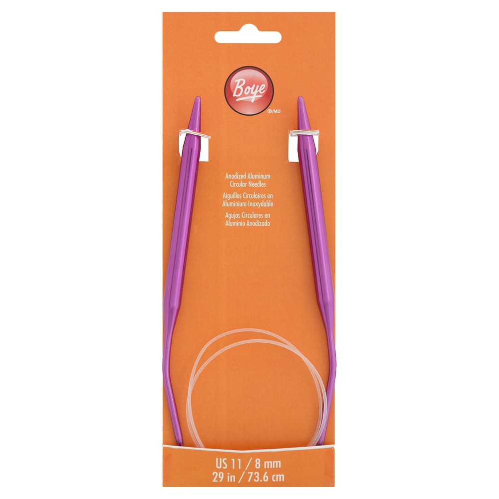 Simplicity Boye 29 in Anodized Aluminum Knitting Circular Needles, Size