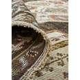 thumbnail image 5 of Feizy Piraj Traditional Bordered, Brown/Yellow/Green, 2' x 3' Accent Rug Stain Water Resistant Pet & Kid Friendly Classic Medallion Design Carpet for Living Dining Bed Room, 5 of 7