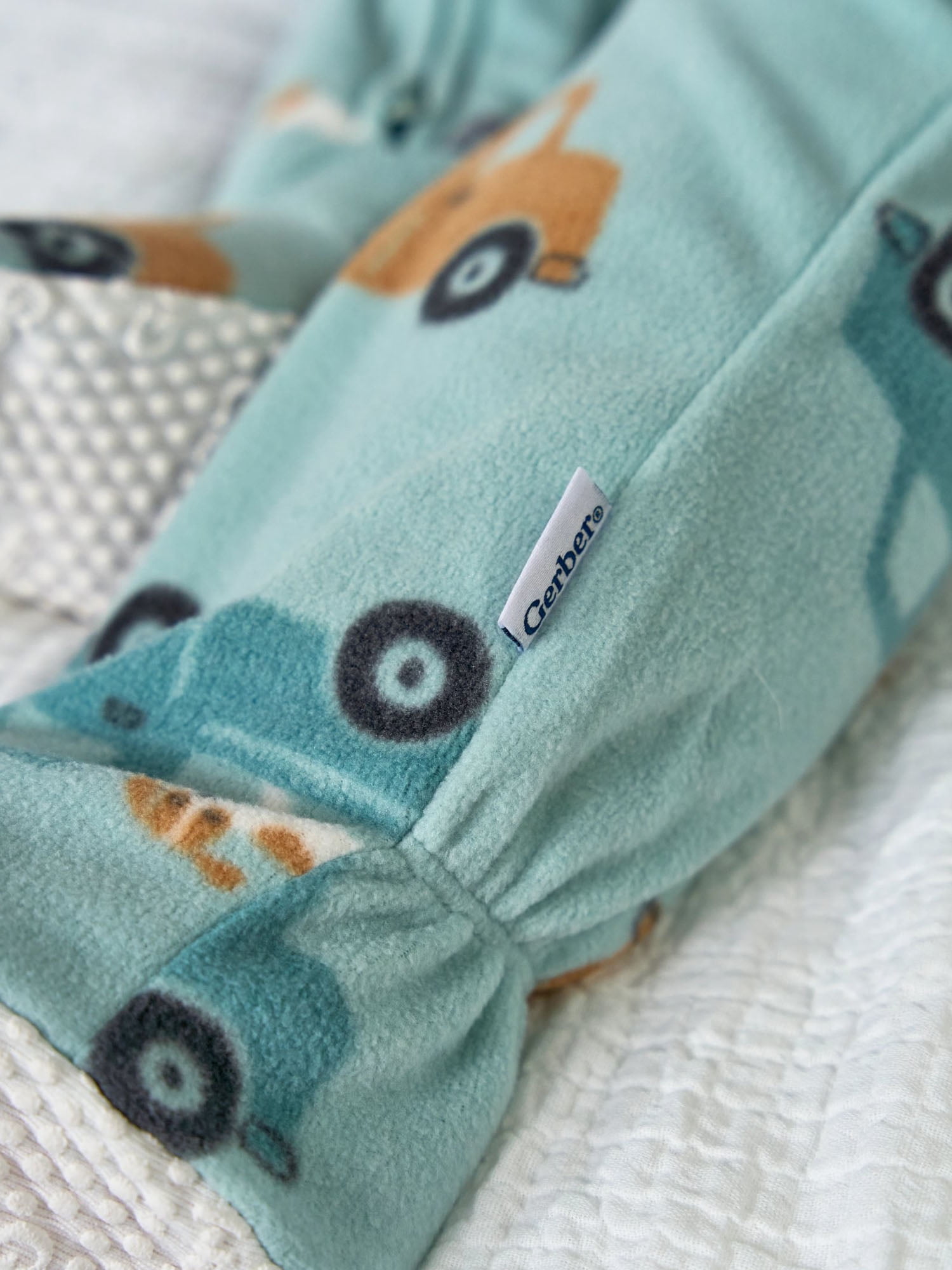 Gerber Baby and Toddler Neutral Microfleece 2-Way Zipper Blanket Sleeper Pajamas, 2-Pack, Sizes 0/3 Months - 5T
