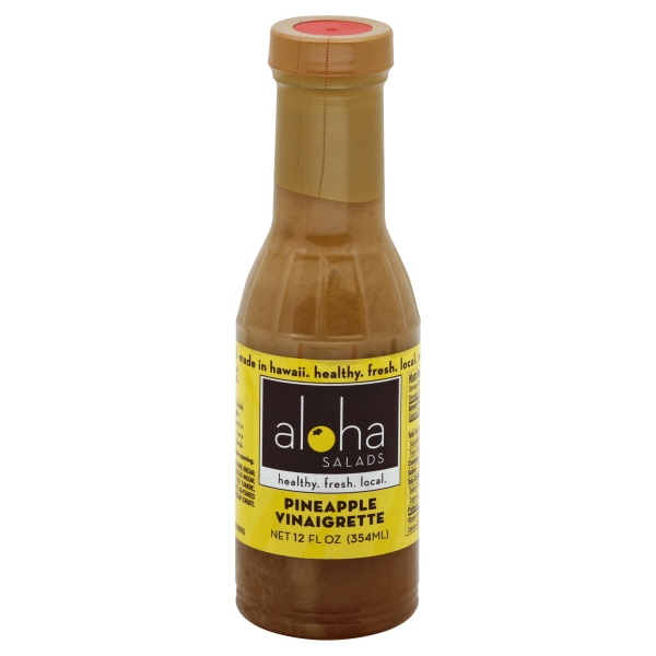 ALOHA SALADS Hawaiian Vinaigrette Salad Dressing Fresh & Healthy