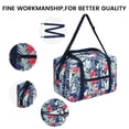 thumbnail image 5 of Small Carry on Overnight Bag for Women Cute Travel Duffel Bag for Spirit Airlines Personal Item Bag Underseat Weekender Bags, Blue, 5 of 10