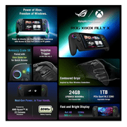 ASUS ROG Xbox Ally X 7 FHD 120Hz Gaming Handheld, AMD Ryzen AI Z2 Extreme, 24GB RAM, 1TB SSD - Windows USB C HUB