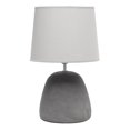 thumbnail image 1 of Simple Designs Round Concrete Table Lamp, 1 of 8
