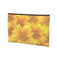 thumbnail image 2 of Haiem 3D Sunflowers Music Lover Merch Makeup Bag, Cosmetic Bag,Singer Fans Cosmetic Bag, Portable Stationary Storage Organizer, Travel Makeup Bag, 2 of 8