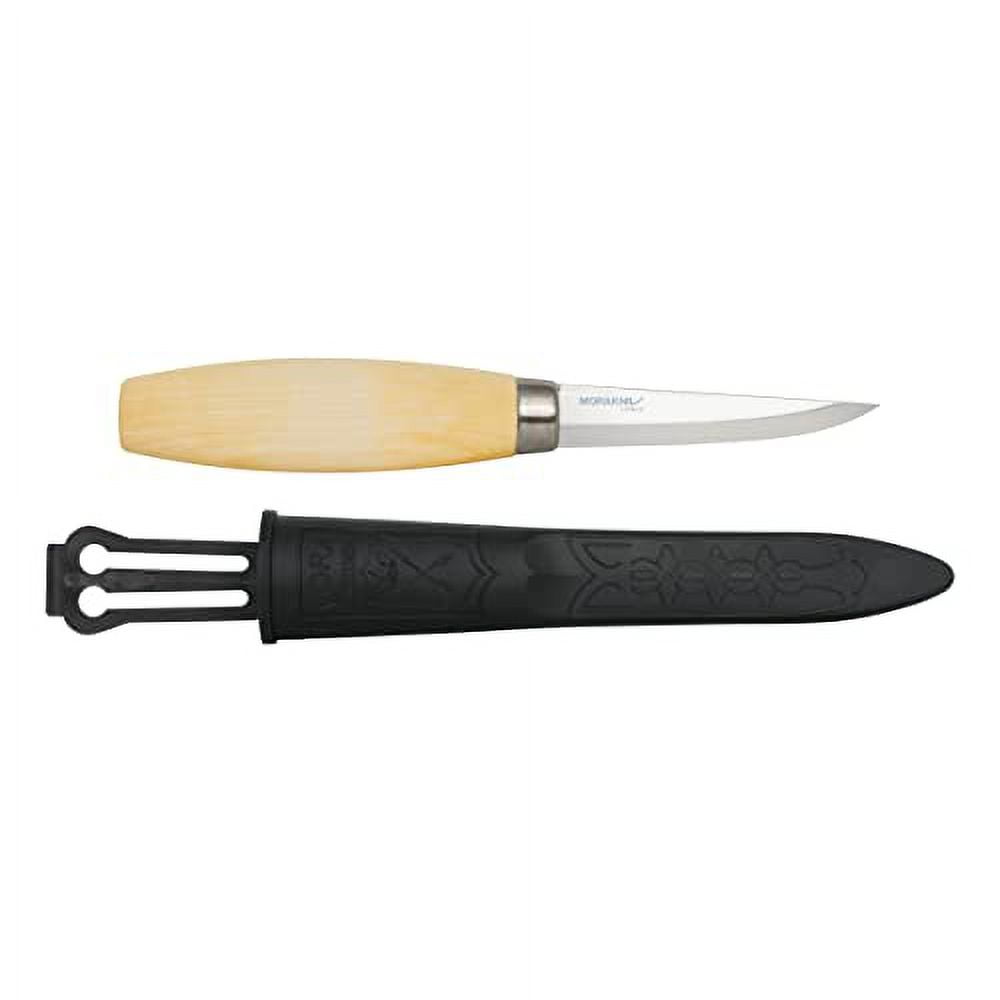 Morakniv M-14028 2.38" Carbon Steel Blade Birch Handle Wood Carving Knife