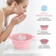 thumbnail image 6 of Silicone Face Bowl for Ice: Facial Ice Bath Built-In Icetray,Portable Collapsible Ice Facial Basin for Sunburn Recovery,Reduces Puffiness,Sensitive Skin,Skin Calming Tool,Gifts for Skincare Lovers, 6 of 7