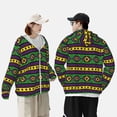 thumbnail image 4 of Kdxio Carnival Mardi Gras Print Women Men Sun Protection UPF 50+ Jackets Zip Up Long Sleeve Hoodie Hiking Lightweight with Pockets, 4 of 7