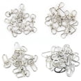 thumbnail image 5 of 10Pcs Fermoirs en Métal Clips Pivotants Clips à Clipser avec 10mm Largeur Interne Incurvée pour l'Artisanat Porte-Monnaie S DIY, 5 of 5