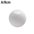 thumbnail image 1 of Matte White Globe Glass Lamp Shade Replacement Round Light Cover Fix, 1 of 5