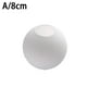 thumbnail image 1 of Matte White Globe Glass Lamp Shade Replacement Round Light Cover Fix, 1 of 5