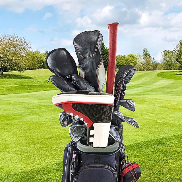 Golf Putter Head Cover Golf Putter Blade Head Cover Golf Putter Blade Head Cover Funny Shoe Shaped PU Leather Golf Putter Headcover Club Protector ANGGREK Golf Putter