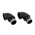thumbnail image 5 of 9FT Black Pipe Stair Handrail Staircase Handrail Metal for Wall Mount 3 Sections, 5 of 18