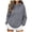 Dark Gray, variant on felwors Women's Oversized Fleece Pullover Hoodie Drawstring Pocket Casual Sweatshirt Yellow for Size M